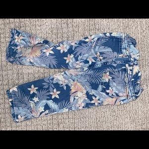 Baby Gap floral Jeans